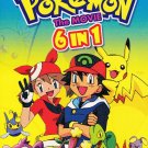 DVD ANIME POKEMON 6 Movies Pikachu Cantonese Audio Chinese Sub Region All