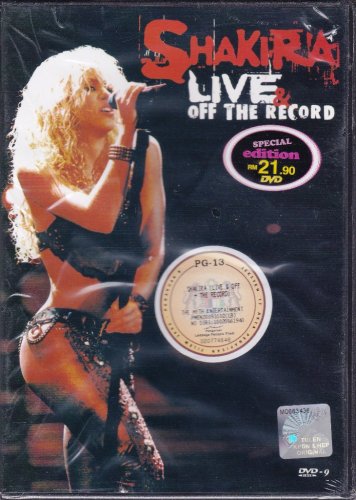 SHAKIRA Live & Off The Record DVD NEW PAL Region All Special Edition Free Ship