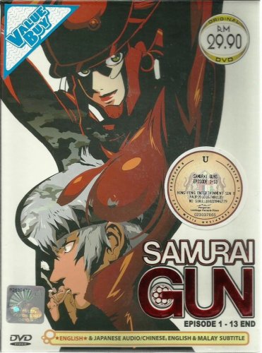 DVD JAPANESE ANIME SAMURAI GUN Vol.1-13End English Audio Region All Free Ship