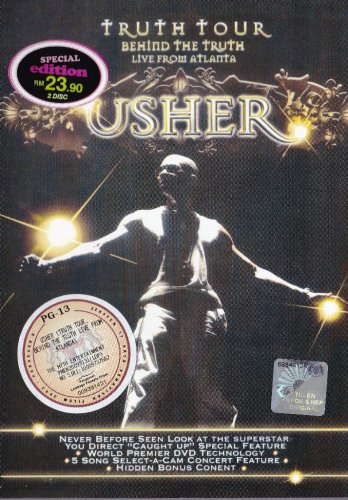 USHER Truth Tour DVD Behind The Truth Live From Atlanta 2 Disc NEW PAL Region 0