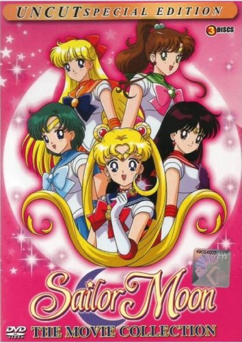 DVD JAPANESE ANIME SAILOR MOON The Movie Collection Uncut Edition English Audio