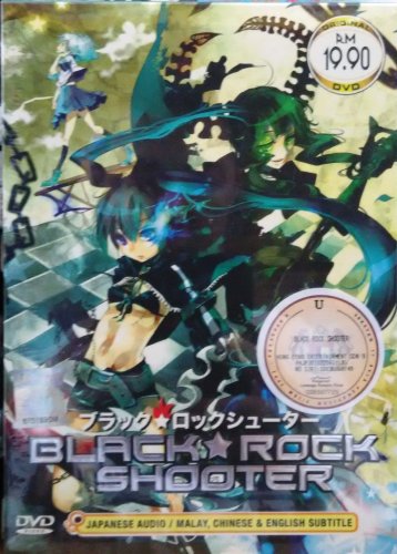 DVD JAPANESE ANIME BLACK ROCK SHOOTER OVA English Sub Region All Free Shipping