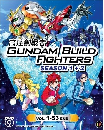 DVD JAPANESE ANIME Gundam Build Fighters Season 1-2 Vol.1-53End English Sub