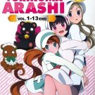 DVD JAPANESE ANIME Yurikuma Arashi Vol.1-13End Lily Bear Storm English Sub