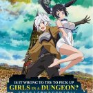 DVD JAPANESE ANIME Is It Wrong To Try To Pick Up Girls In A Dungeon? English Sub