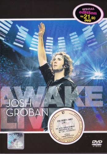 JOSH GROBAN Awake Live At Salt Lake City DVD NTSC Region All Free Shipping