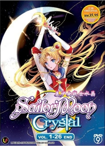 DVD JAPANESE ANIME Pretty Guardian Sailor Moon Crystal Vol.1-26End English Sub