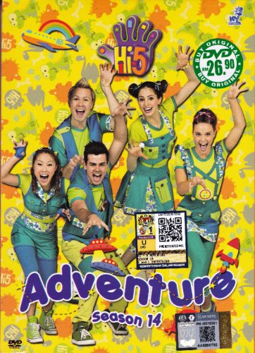 DVD Hi-5 Adventure 5 Episodes Australia Series Season 14 Region All Free Ship