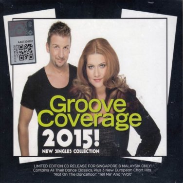 GROOVE COVERAGE 2015 New Singles Collection 3CD NEW Malaysia Singapore Release