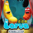DVD KOREA ANIME CARTOON LARVA Complete TV Series Vol.1-104End Region All