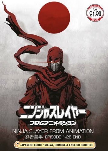DVD JAPANESE ANIME Ninja Slayer From Animation Vol.1-26End Eng Sub Region All