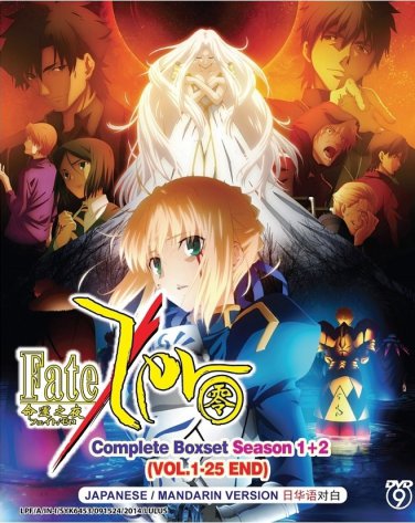 DVD JAPANESE ANIME Fate Zero Season 1-2 Vol.1-25End English Sub Mandarin Audio