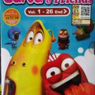 DVD KOREAN ANIME CARTOON Larva And Friends Vol.1-26End Region All