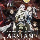 DVD ANIME Heroic Legend of Arslan Season 1 Vol.1-25End Arslan Senki English Sub