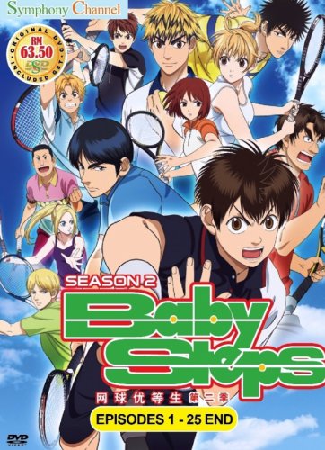 DVD JAPANESE ANIME BABY STEPS Season 2 Vol.1-25End Tennis Club English Sub