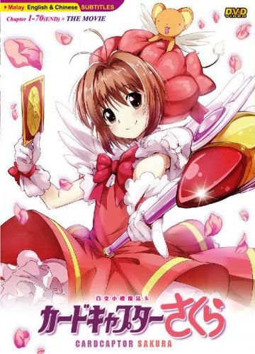 DVD ANIME Cardcaptor Sakura Vol.1-70End + Movie English Sub Cantonese Audio