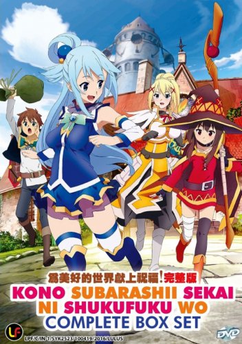 DVD ANIME Kono Subarashii Sekai ni Shukufuku wo Vol.1-10End Eng Sub KonoSuba