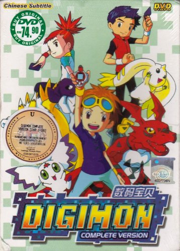 DVD JAPANESE ANIME Digimon Complete Version 155 Episodes Chinese Audio Subtitle