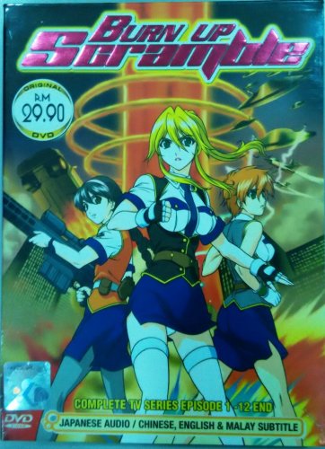 DVD JAPANESE ANIME Burn Up Scramble Vol.1-12End Complete TV Series English Sub