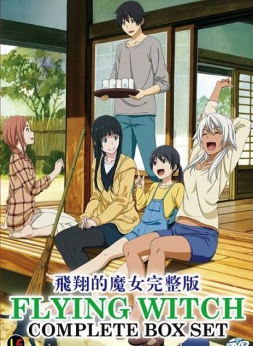 DVD JAPANESE ANIME Flying Witch TV Series 1-12End English Sub Region All