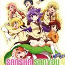 DVD ANIME Sansha Sanyou Vol.1-12End Three Leaves Three Colors English Sub
