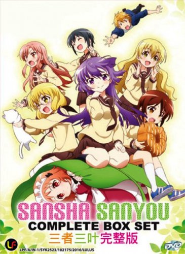 DVD ANIME Sansha Sanyou Vol.1-12End Three Leaves Three Colors English Sub