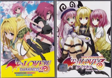 DVD UNCENSORED VERSION JAPANESE ANIME To Love Ru Season 1-4 Darkness Eng Sub