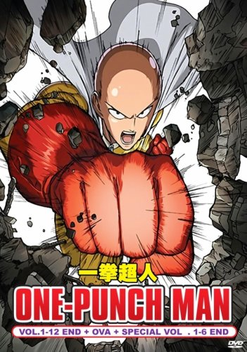 DVD ANIME One Punch Man Complete TV Series Vol.1-12End OVA Special English Dub