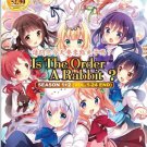 DVD Is the order a Rabbit Season 1-2 Gochuumon wa Usagi Desu ka Anime Eng Sub