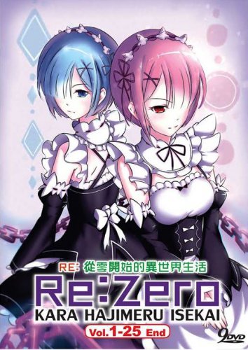 DVD Re:Zero kara Hajimeru Isekai Seikatsu TV Series V.1-25End Anime English Sub