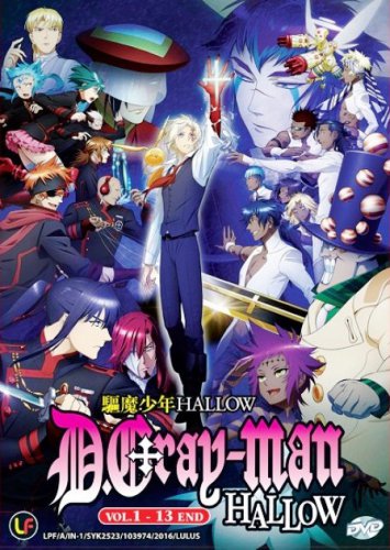 DVD D.Gray-Man Hallow TV Series Vol.1-13End Japanese Anime English Sub Region 0
