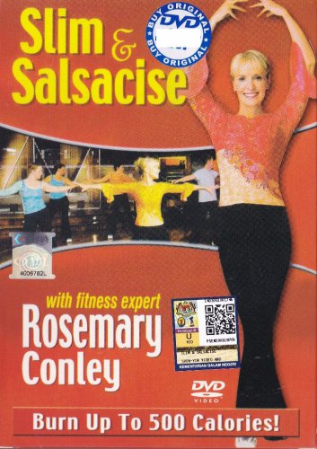 DVD Rosemary Conley Slim 'N' Salsacise Burn up to 500 Calories Fitness Exercise