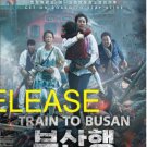 DVD Train To Busan Korean Zombie Apocalypse Horror Thriller Movie English Sub