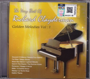 RICHARD CLAYDERMAN The Very Best of Golden Melodies Vol.1 CD New 22 Tracks