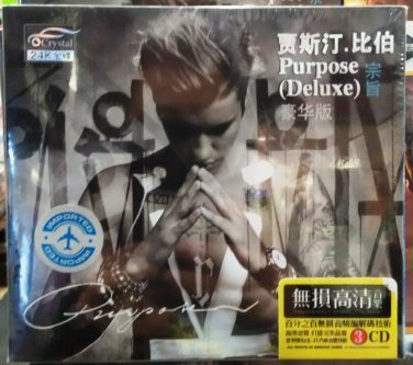 JUSTIN BIEBER Purpose + Greatest Hits Deluxe EDT Music 3 CD Gold Disc 24K Hi-Fi