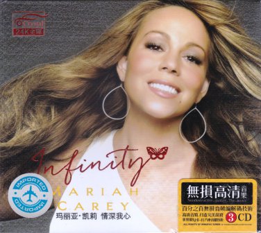 MARIAH CAREY Infinity + Greatest Hits Deluxe Edition 3 CD Gold Disc 24K Hi-Fi