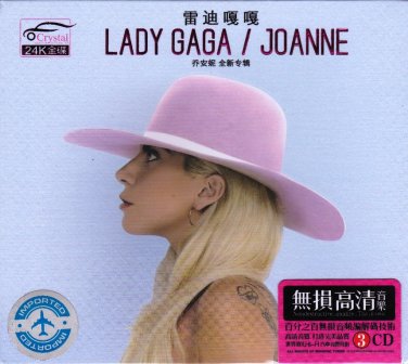 LADY GAGA Joanne + Greatest Hits Deluxe Edition Music 3 CD Gold Disc 24K Hi-Fi