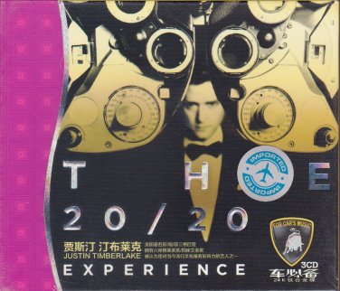 JUSTIN TIMBERLAKE The 20/20 Experience + Greatest Hits 3 CD 24K Gold Disc Hi-Fi
