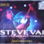 STEVE VAI Live in Minneapolis 2DVD+CD Where The Other Wild Things Are Region All