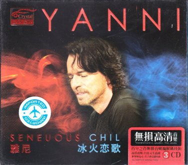 YANNI Seneuous Chil + Greatest Hits 3 CD Gold Disc Car 24K Hi-Fi Surround CD