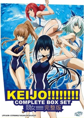 DVD Keijo!!!!!!!! Complete TV Series Vol.1-13End Hip Whip Girl Anime English Dub
