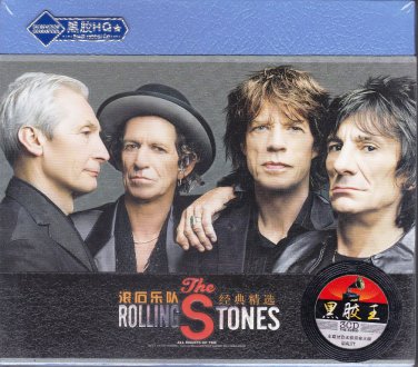 Rolling Stones Classic Collection 3CD Black Rubber CD Car Hi-Fi Sound Quality