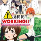 DVD Working! Season 1-3 + WWW.Working Vol.1-52End Japanese Anime English Sub