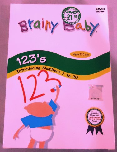 Brainy Baby 123&Acirc;&acute;s Introducing Numbers 1 to 20 DVD