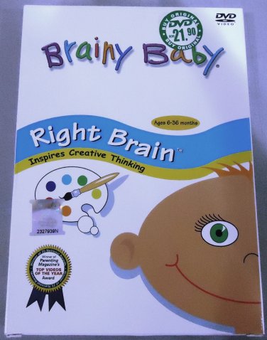 Brainy Baby Right Brain Inspires Creative Thinking DVD