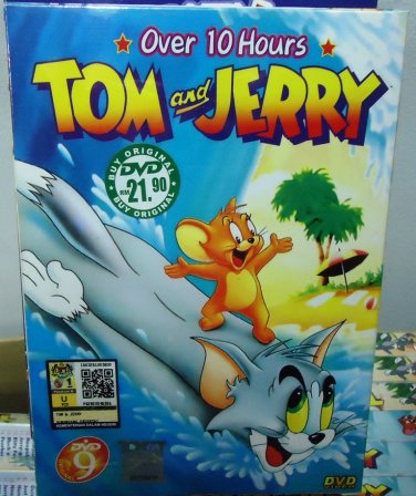 Tom and Jerry Collections Stories Over 10 Hours Anime DVD