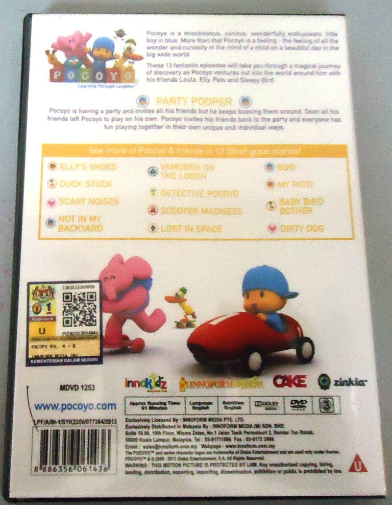 POCOYO Party Pooper Vol.6 DVD