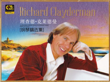 RICHARD CLAYDERMAN Piano Music Selection 3 CD K2HD Mastering Black Rubber Disc