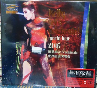 Kelly Chen World Tour 2016 &eacute;��&aelig;�&sect;&ccedil;�&sup3; let&Acirc;&acute;s celebrate! &auml;&cedil;�&ccedil;��&aring;&middot;&iexcl;&aring;��&aelig;&frac14;�&aring;�&plusmn;&auml;&frac14;� 3CD