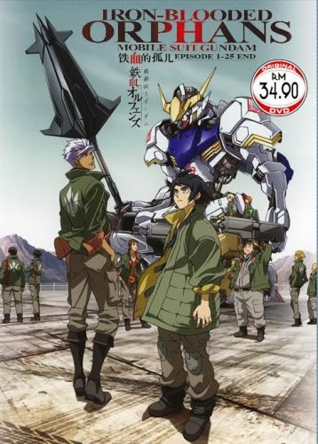 DVD Mobile Suit Gundam Iron-Blooded Orphans Season 1+2 G-Tekketsu English Sub